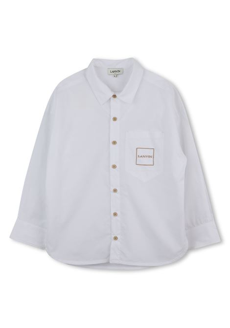 Camicia con ricamo LANVIN KIDS | N3029210P